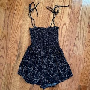 Forever 21 polka dot romper
